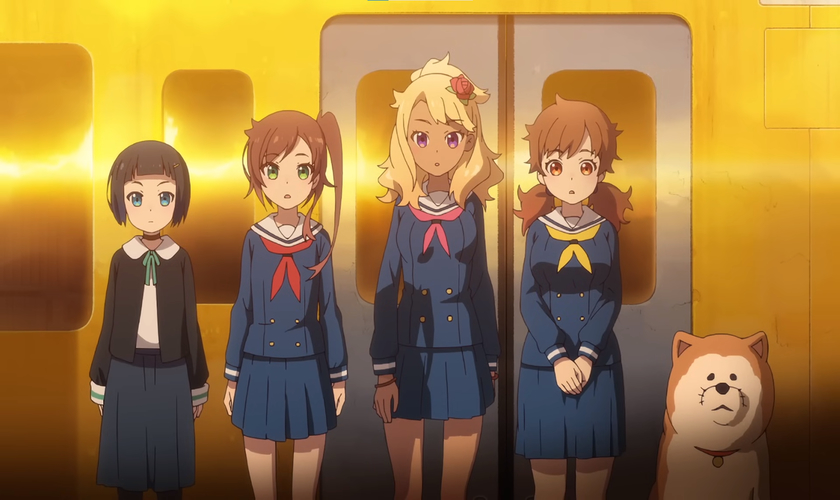 Новый трейлер оригинального аниме «Shuumatsu Train Doko e Iku?»